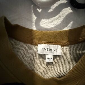 Evereve Camel Knit Top